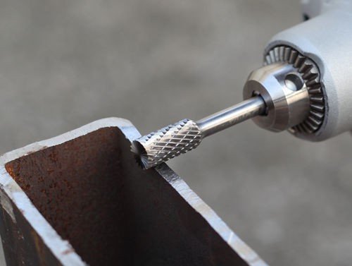 Close-up of smooth surface finish